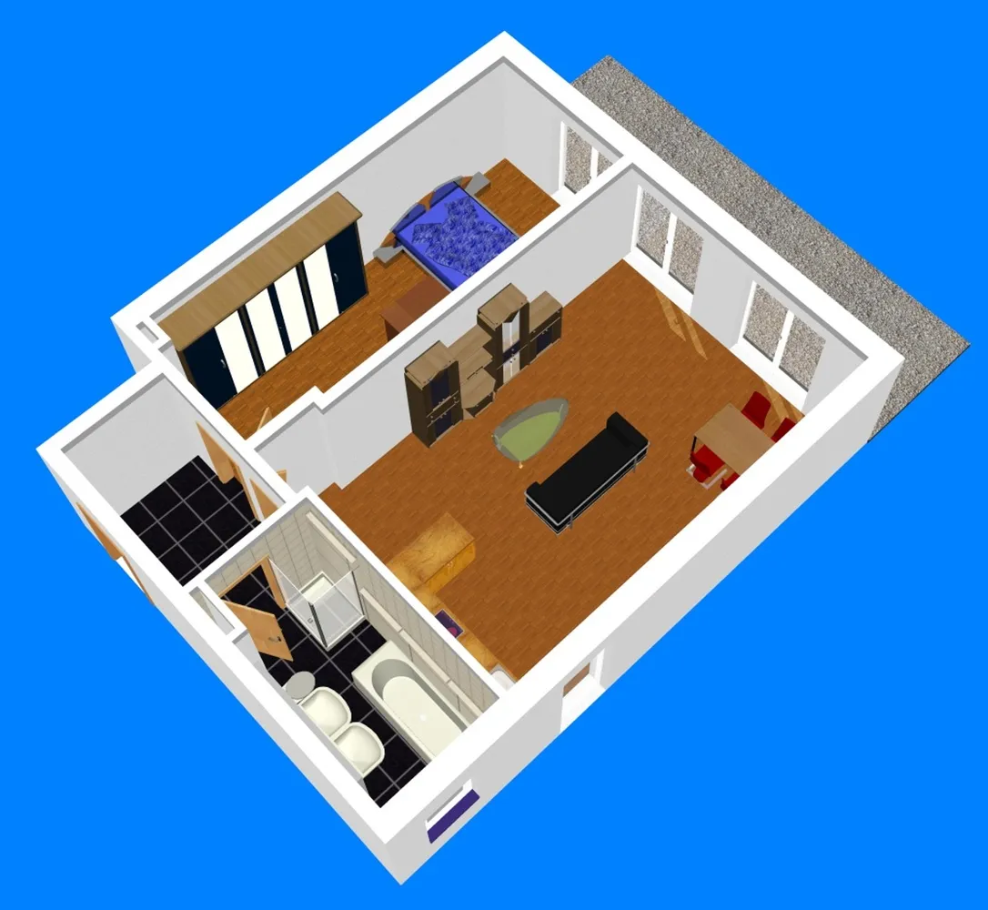 2 Zimmer Wohnung mit 70 m² in Augsburg – Bild 4