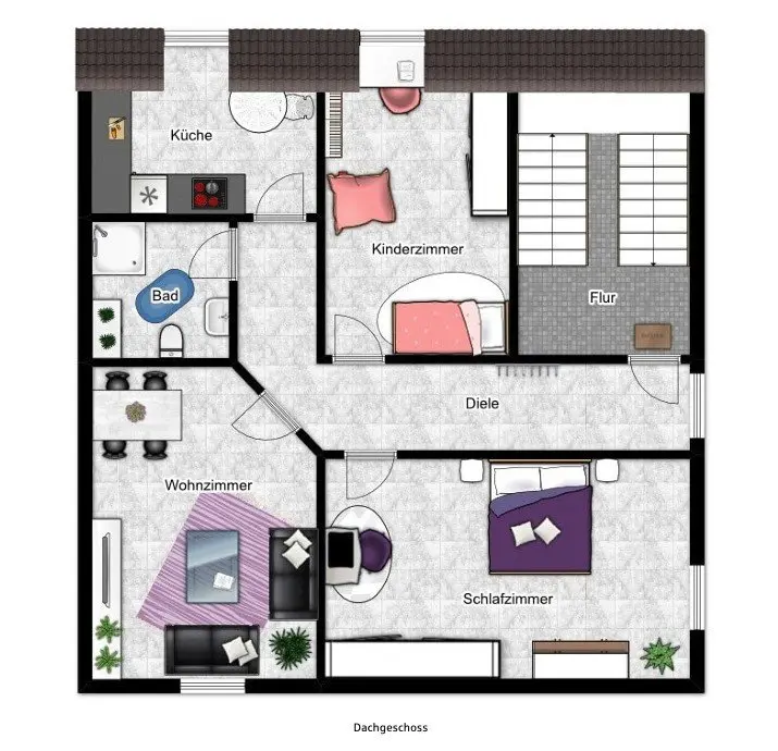 4 Zimmer Wohnung mit 70 m² in Oberhausen – Bild 6