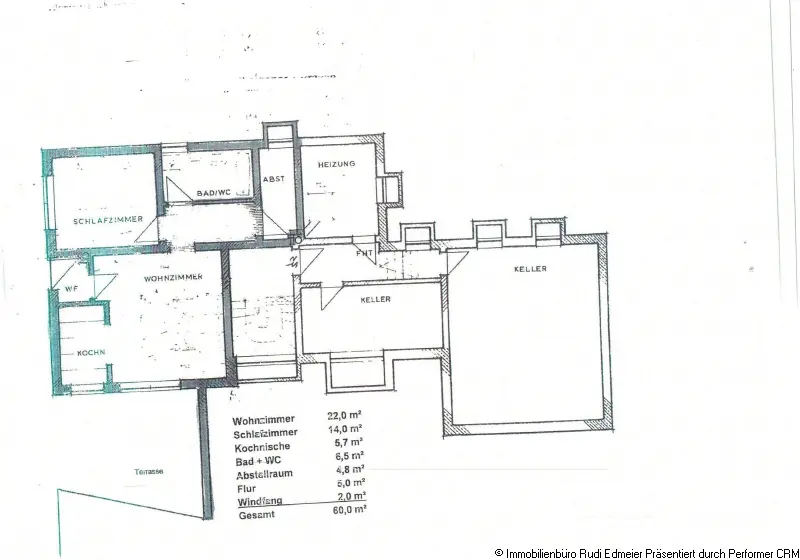 2 Zimmer Wohnung mit 60 m² in Deggendorf – Bild 5
