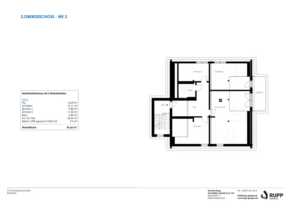 4 room apartment with 97 m² in Günzburg – Photo 5