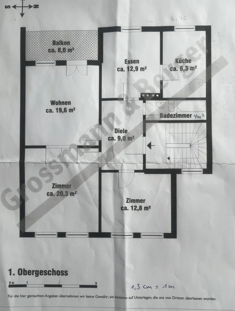 4 Zimmer Wohnung mit 90 m² in Hamburg – Bild 2
