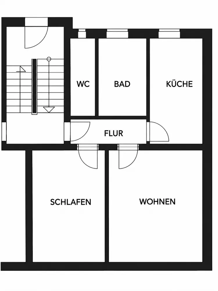 2 Zimmer Wohnung mit 58 m² in Nürnberg – Bild 7