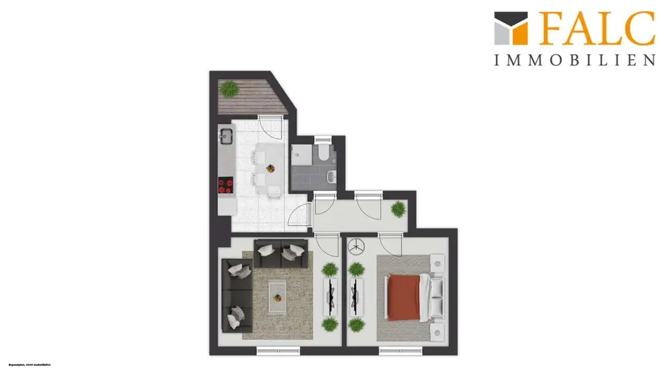 2 Zimmer Wohnung mit 50 m² in Pforzheim – Bild 10