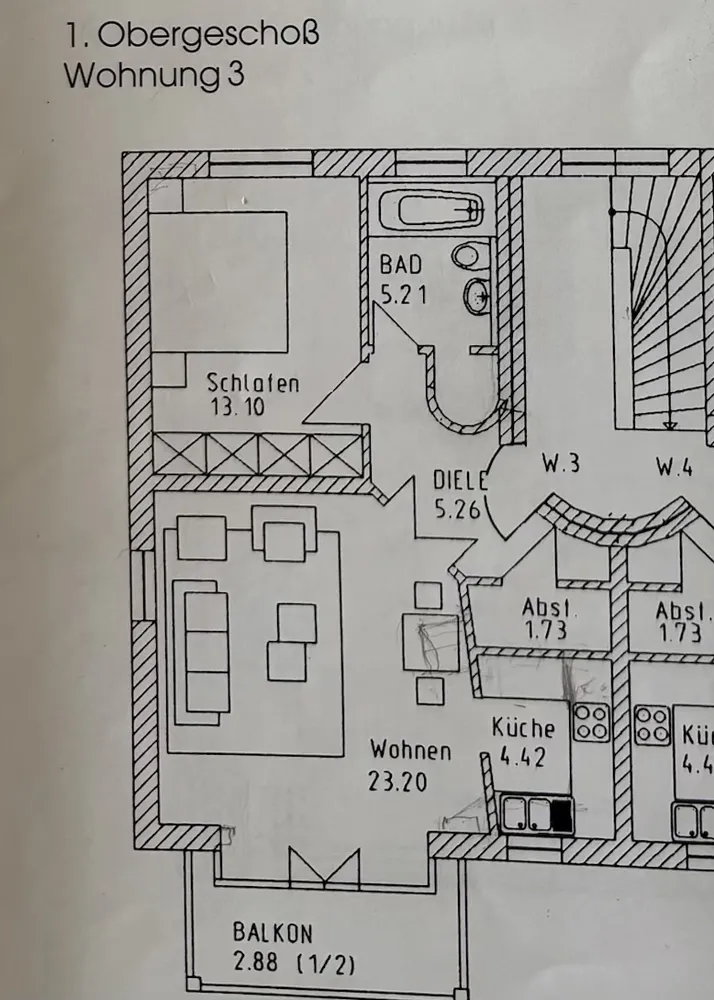 3 Zimmer Wohnung mit 55 m² in Ingolstadt – Bild 7