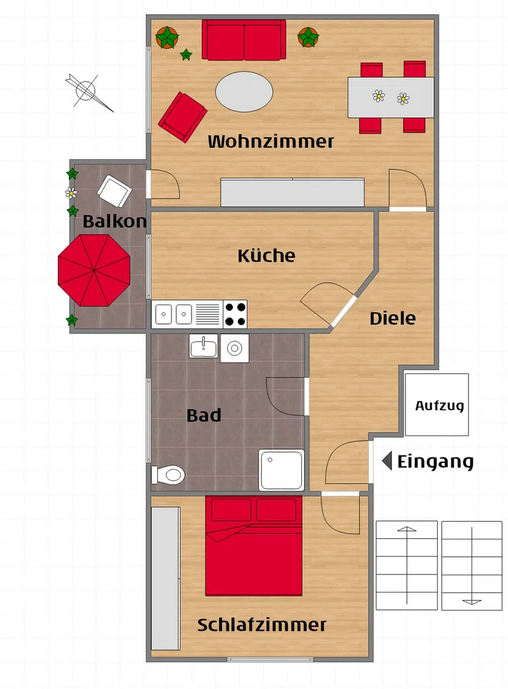 2 Zimmer Wohnung mit 70 m² in Remscheid – Bild 5