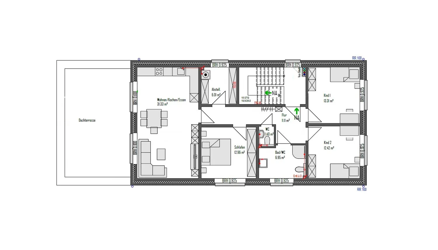 4 Zimmer Wohnung mit 112 m² in Rheine – Bild 8