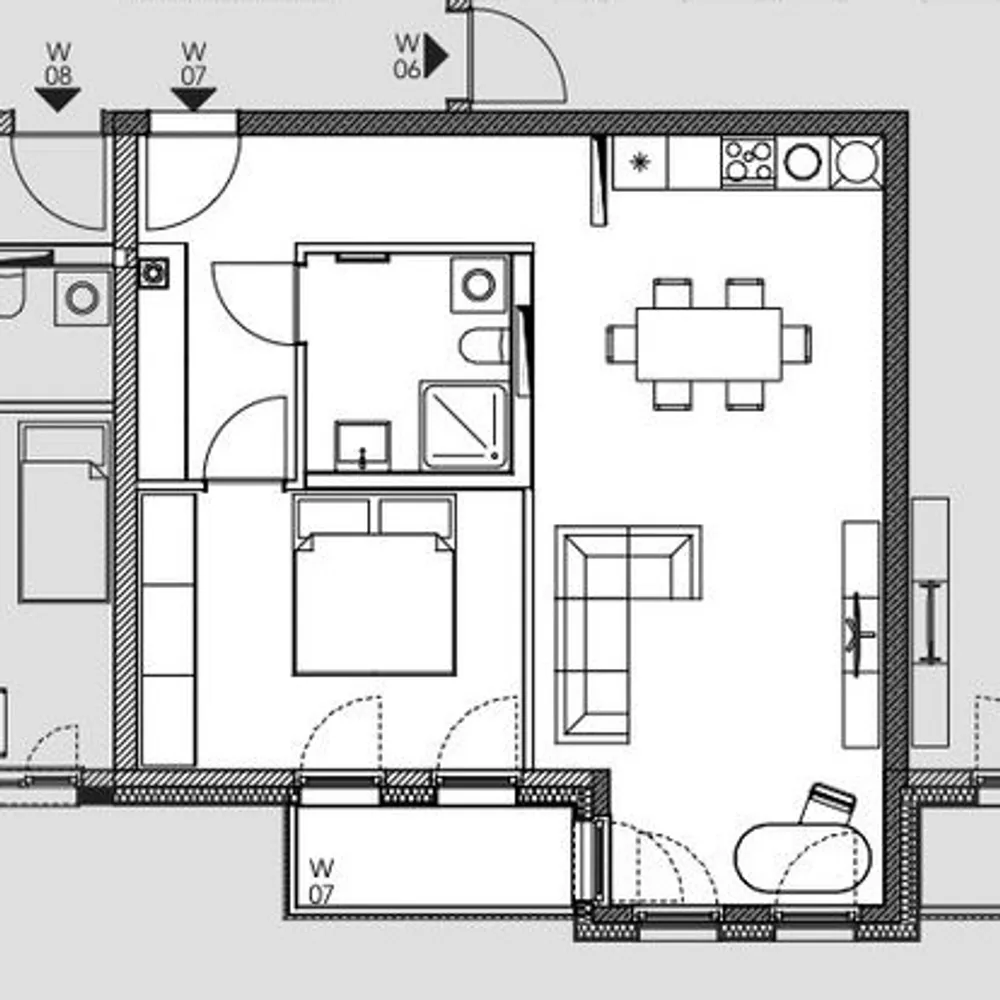 2 room apartment with 63 m² in Düsseldorf – Photo 6