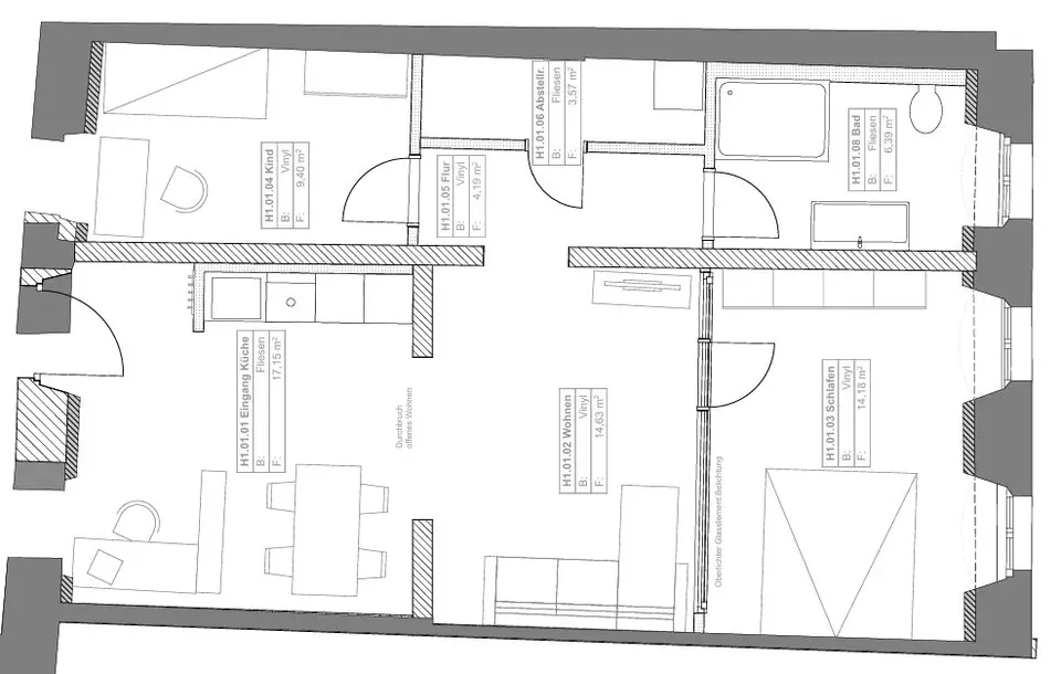 1 Zimmer Wohnung mit 65 m² in Deggendorf – Bild 9