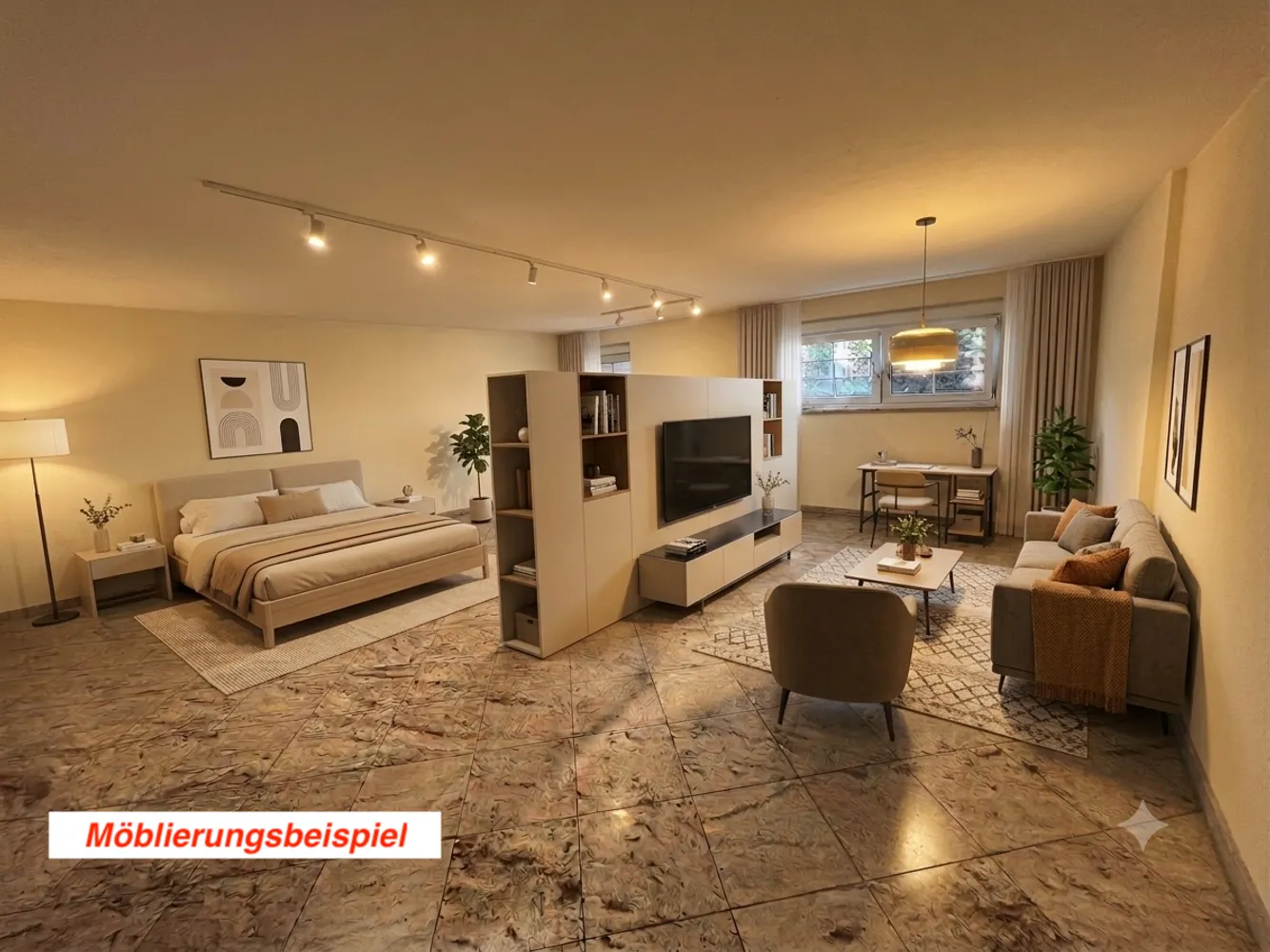 1 Zimmer Wohnung mit 53 m² in Mannheim – Bild 1