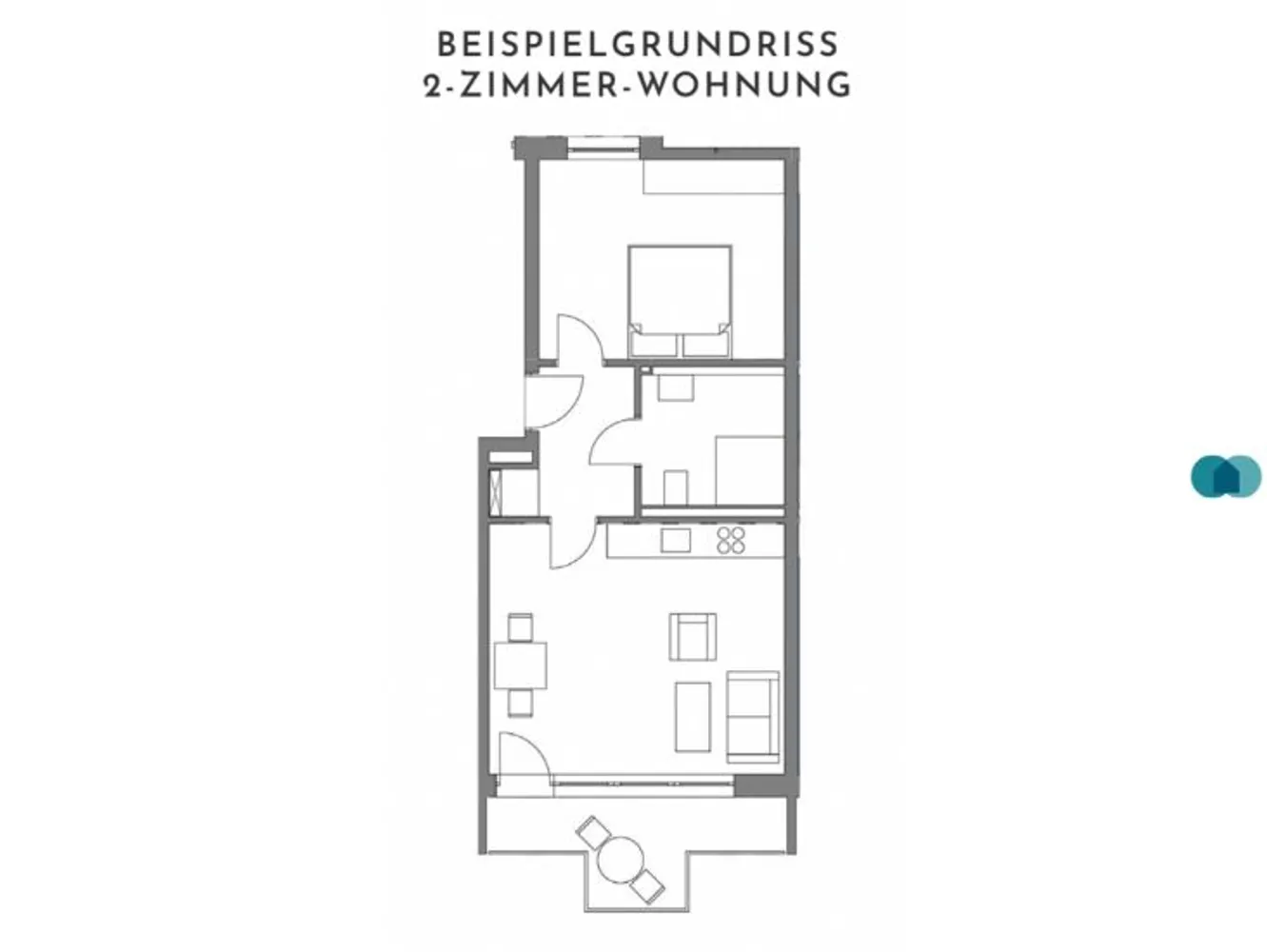 2 Zimmer Wohnung mit 52 m² in Bremen – Bild 12