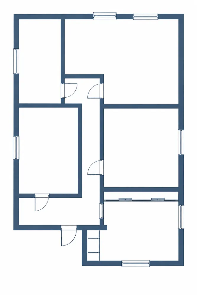 3 Zimmer Wohnung mit 120 m² in Homburg – Bild 1