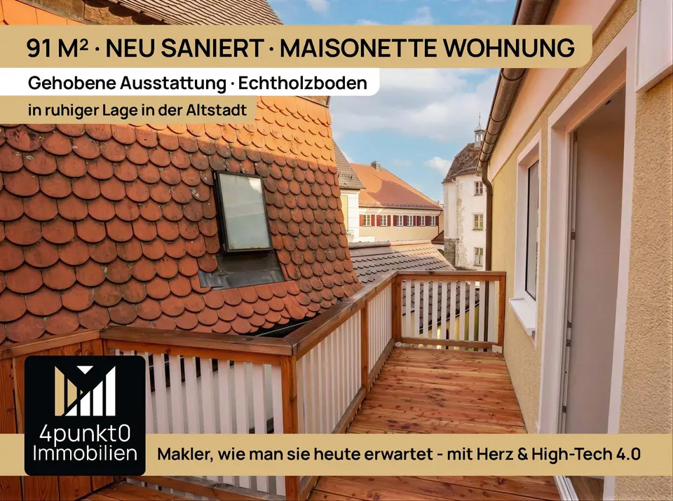 3 Zimmer Wohnung mit 91 m² in Donauwörth – Bild 3