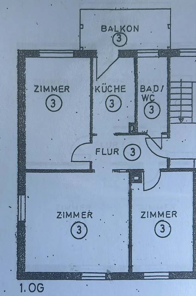 3 Zimmer Wohnung mit 71 m² in Stuttgart – Bild 3