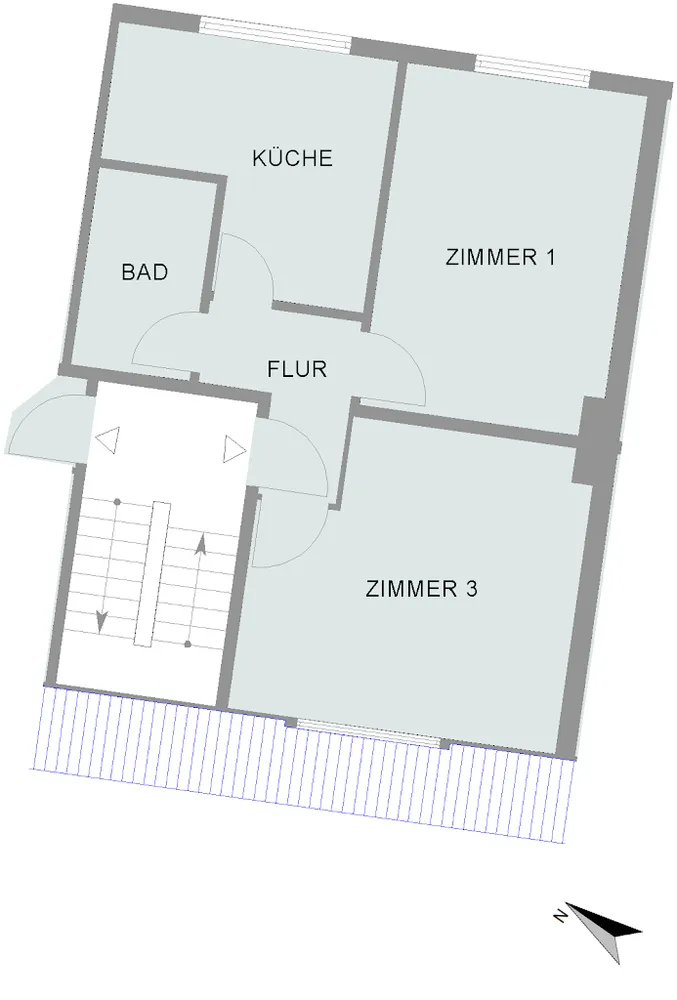 2 Zimmer Wohnung mit 51 m² in Bremen – Bild 2