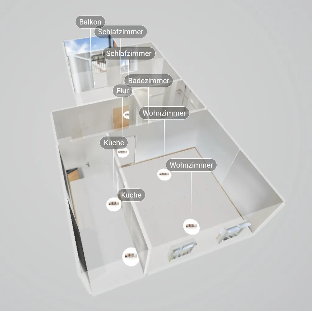 2 Zimmer Wohnung mit 54 m² in Erfurt – Bild 5