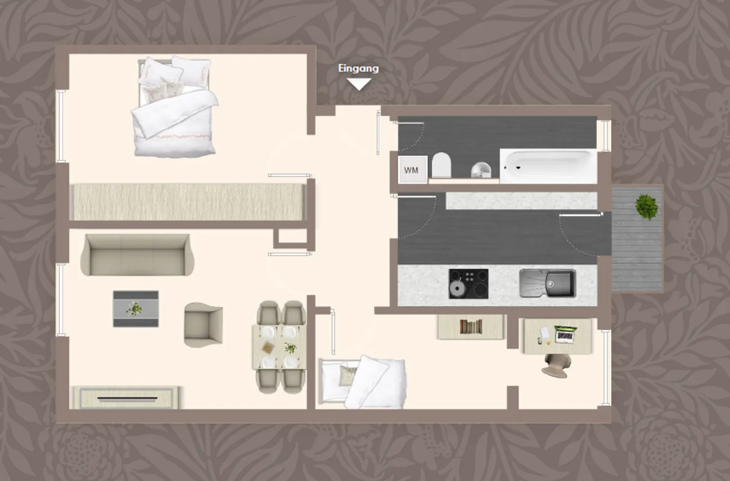 3 Zimmer Wohnung mit 59 m² in Dresden – Bild 5