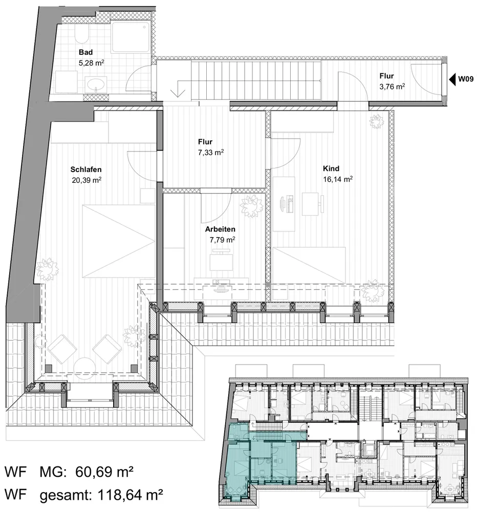 4 Zimmer Wohnung mit 119 m² in Pirna – Bild 9