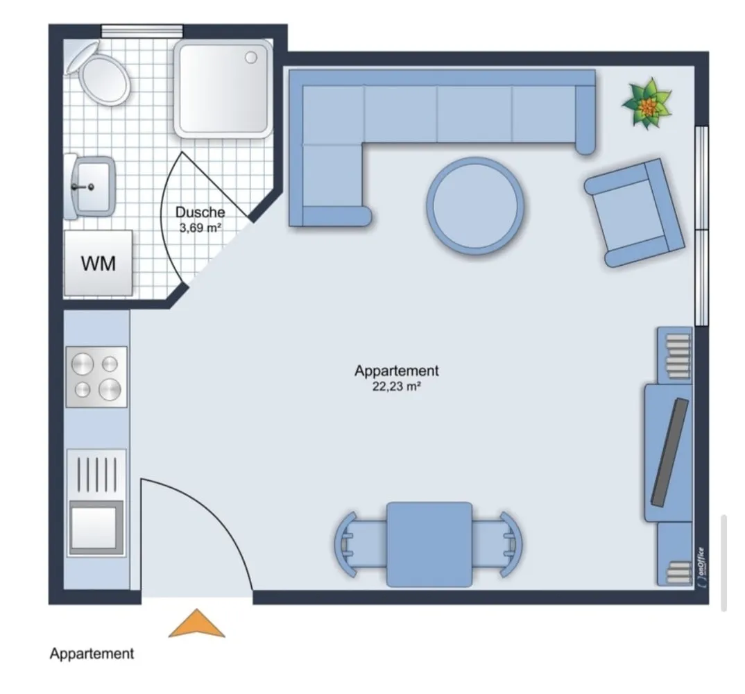 1 Zimmer Wohnung mit 26 m² in Mainz – Bild 6