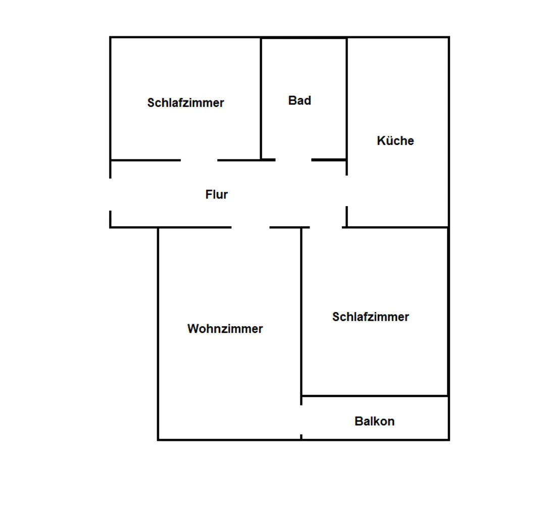 4 Zimmer Wohnung mit 74 m² in Bochum – Bild 2