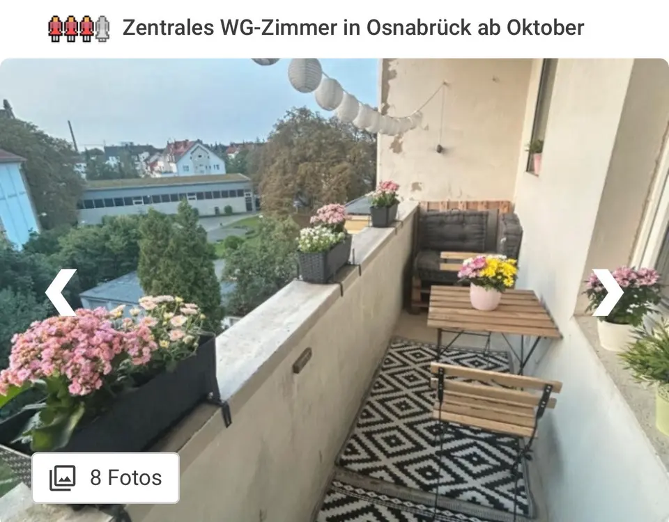 WG-Zimmer mit 100 m² in Osnabrück – Bild 5