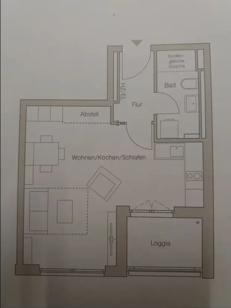 1 Zimmer Wohnung mit 36 m² in München – Bild 8