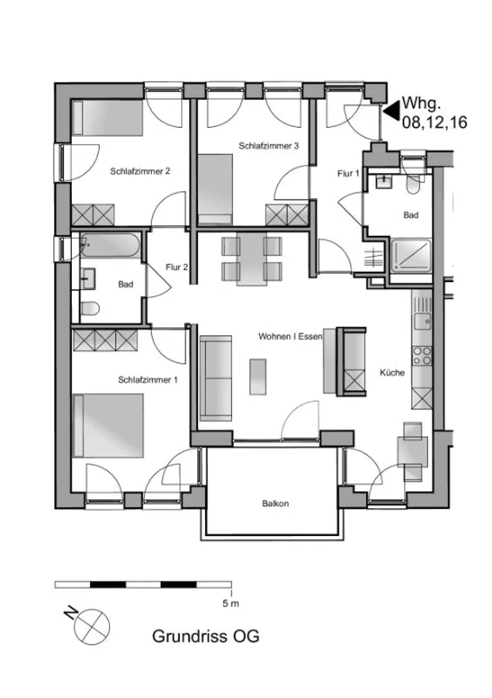 4 Zimmer Wohnung mit 99 m² in Bielefeld – Bild 2