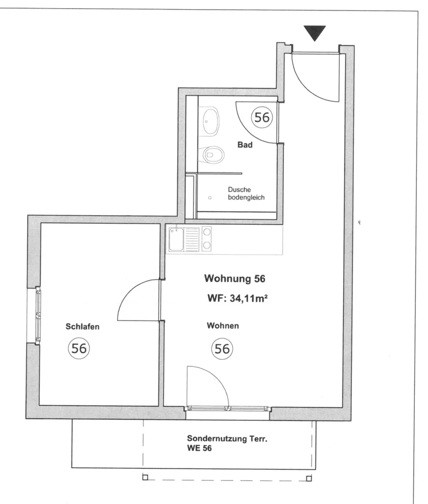 2 Zimmer Wohnung mit 35 m² in Berlin – Bild 4