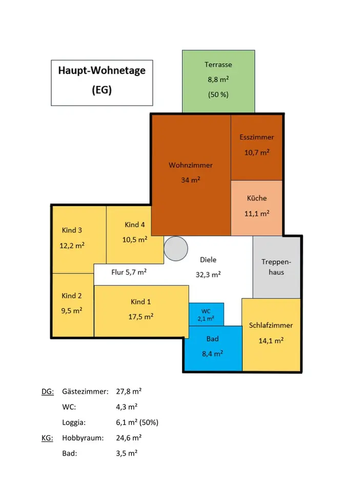 8 Zimmer Wohnung mit 170 m² in Saarbrücken – Bild 4