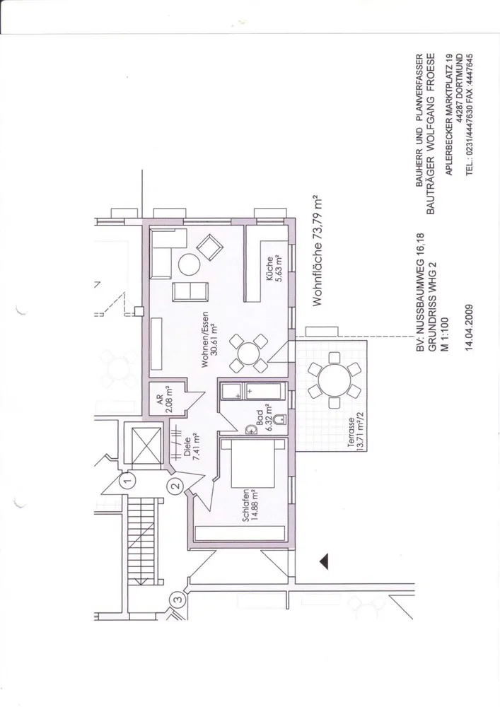 3 Zimmer Wohnung mit 74 m² in Dortmund – Bild 5