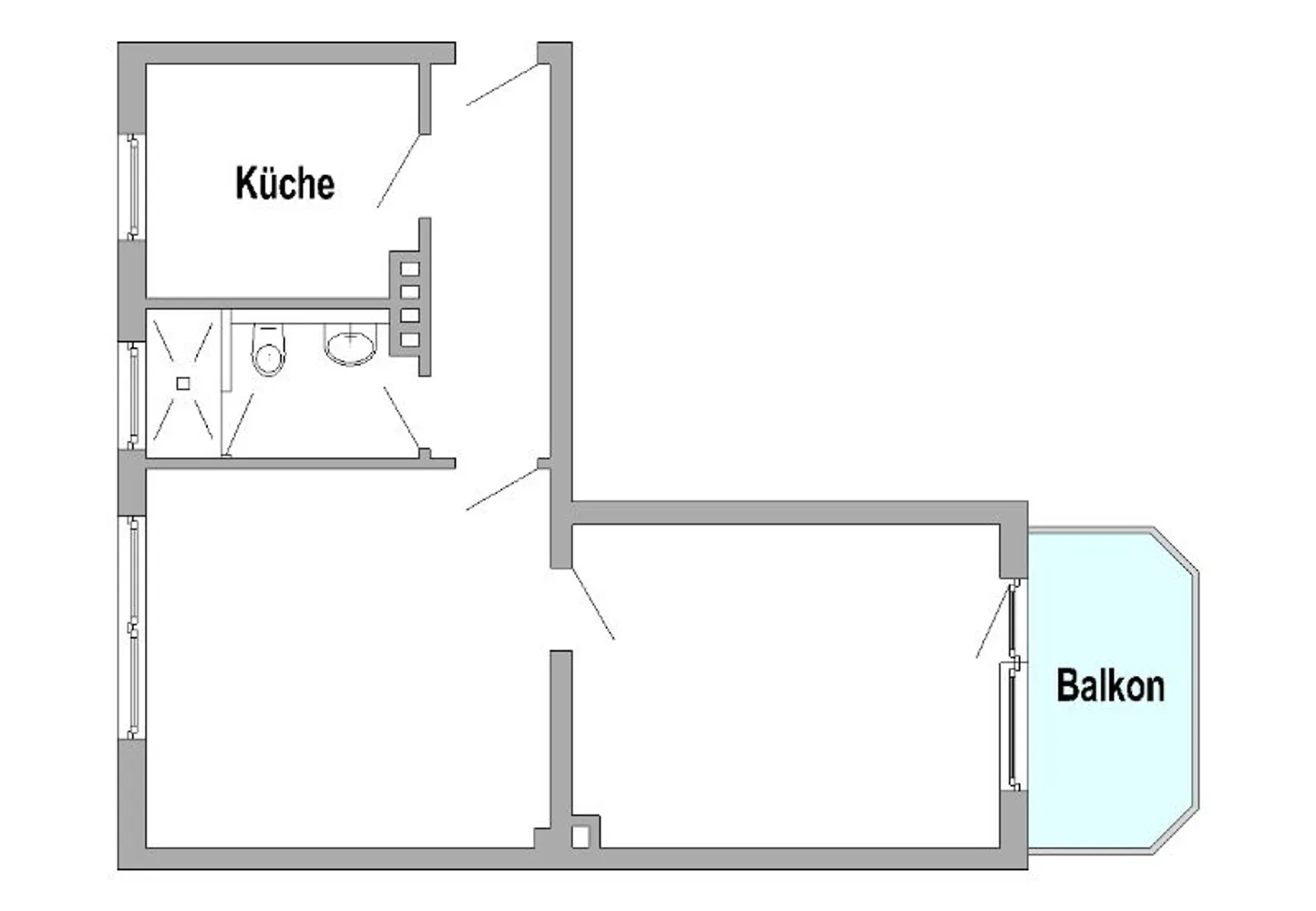 2 Zimmer Wohnung mit 54 m² in Osnabrück – Bild 4