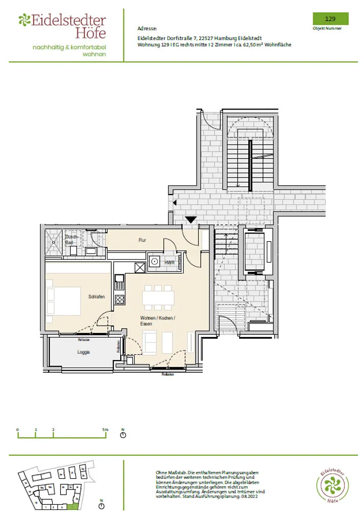 2 Zimmer Wohnung mit 62 m² in Hamburg – Bild 10