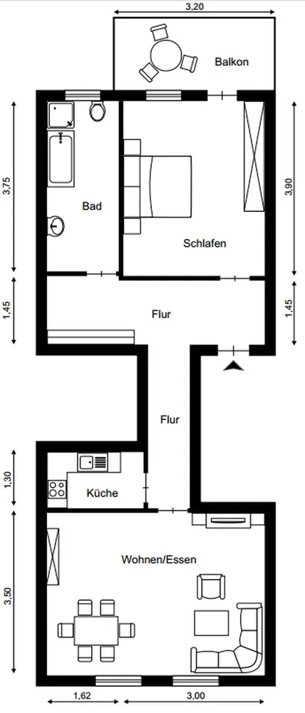 WG-Zimmer mit 17 m² in Mannheim – Bild 9
