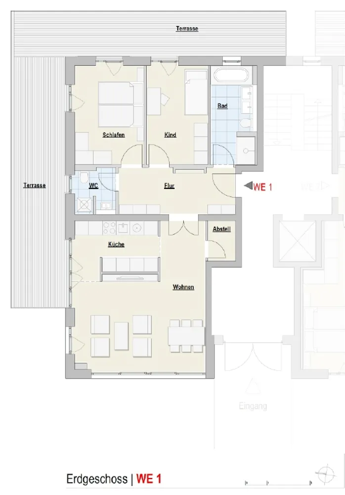 3 Zimmer Wohnung mit 109 m² in Dresden – Bild 2