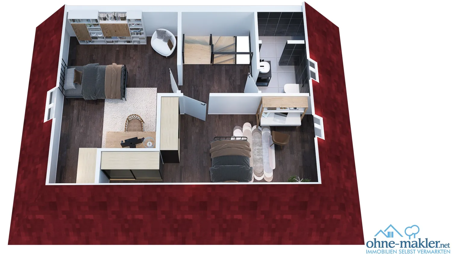 4 Zimmer Haus mit 105 m² in Norden – Bild 6
