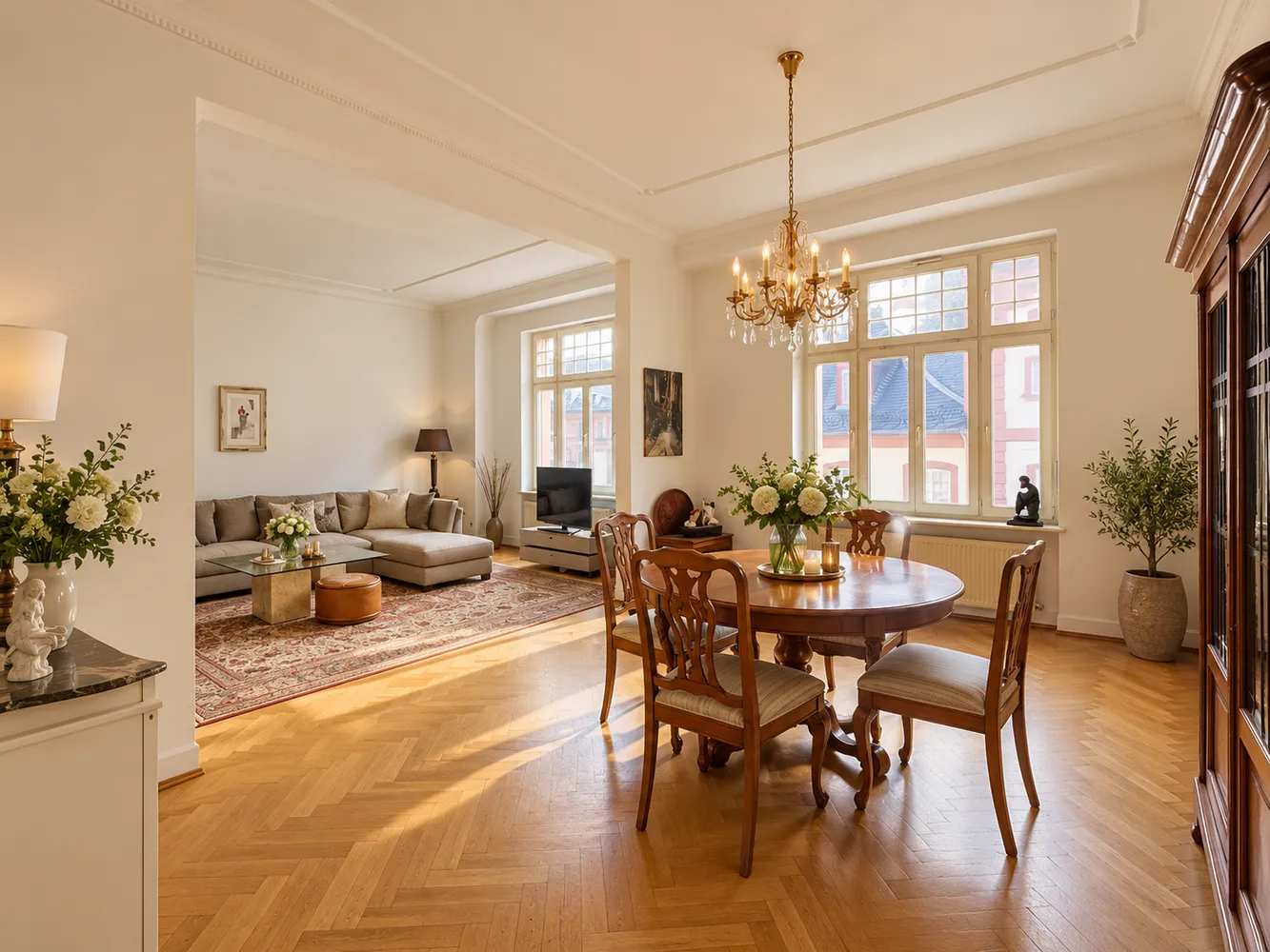 4 room apartment with 120 m² in Frankfurt am Main – Photo 1