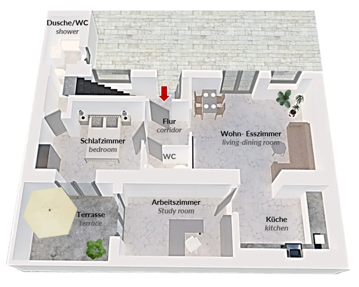 3 Zimmer Wohnung mit 67 m² in Wiesbaden – Bild 11