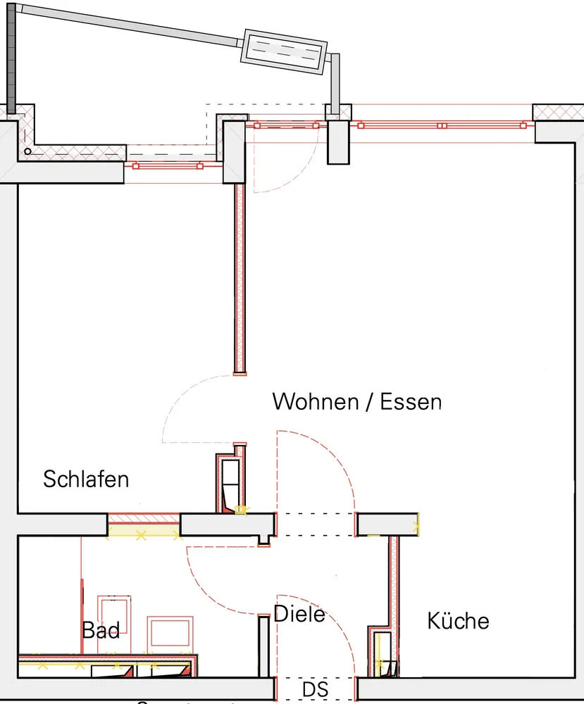 2 room apartment with 41 m² in Munich – Photo 9