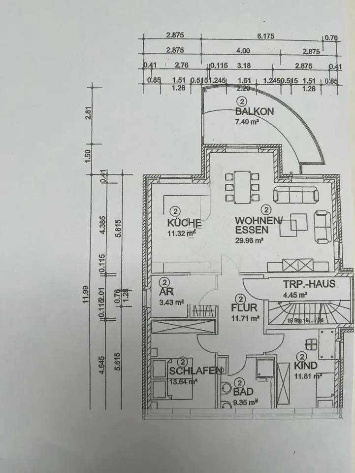 4 Zimmer Wohnung mit 98 m² in Lingen – Bild 5