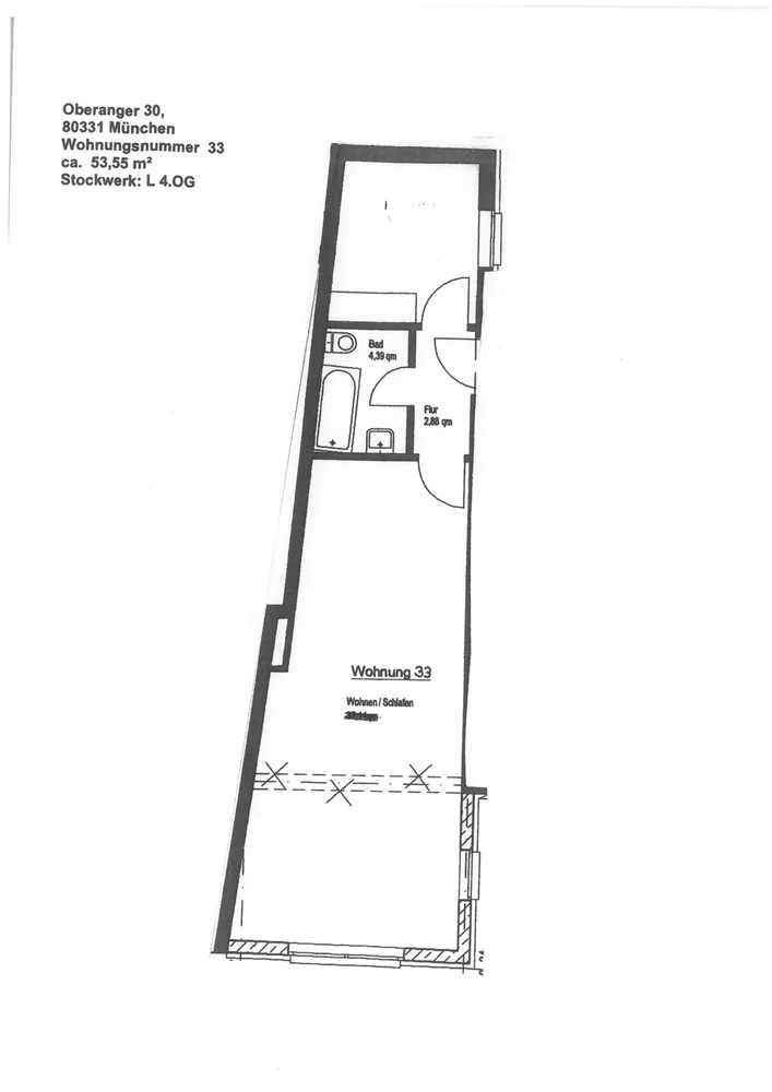 2 Zimmer Wohnung mit 54 m² in München – Bild 7
