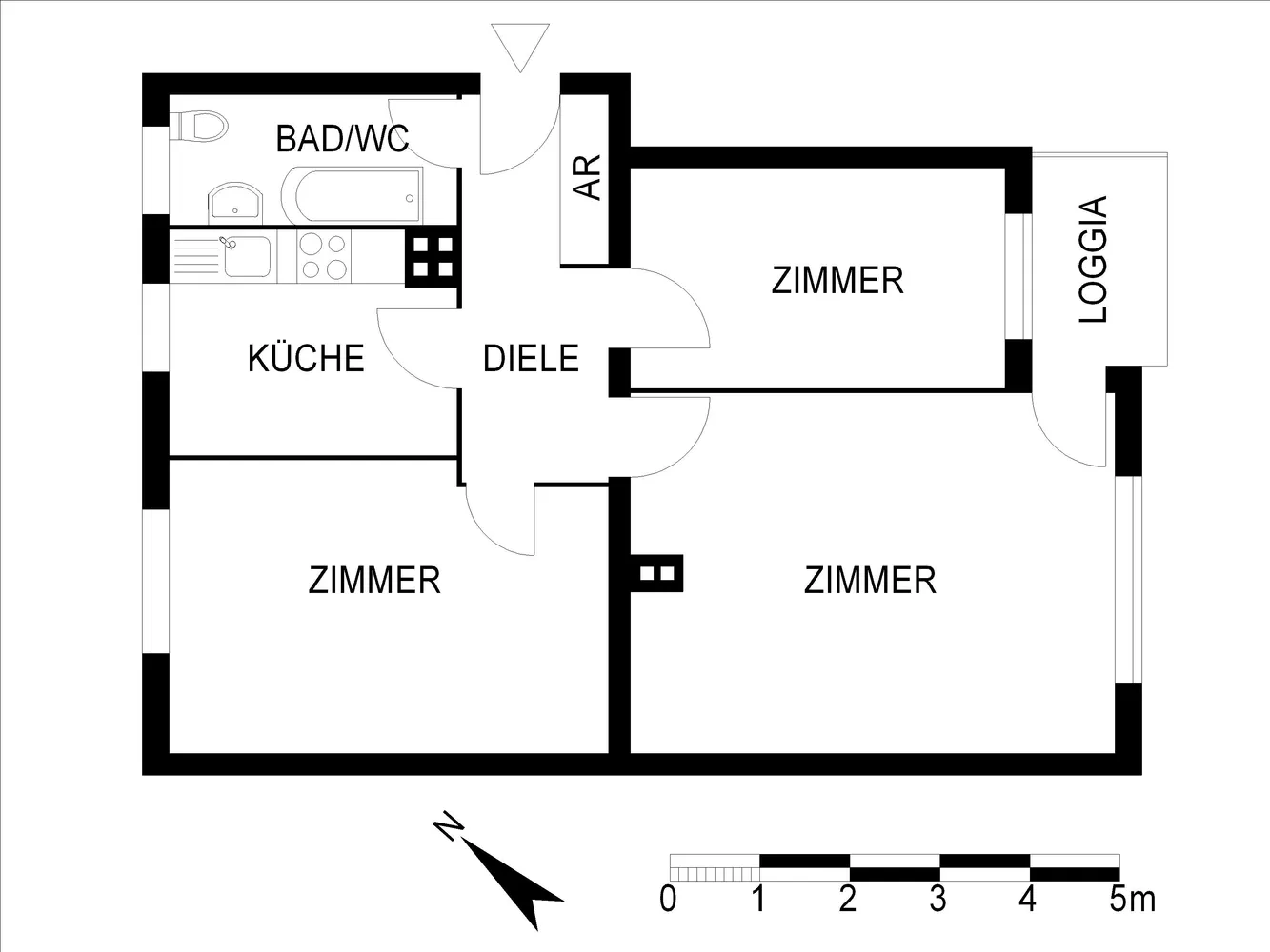 3 Zimmer Wohnung mit 66 m² in Berlin – Bild 10
