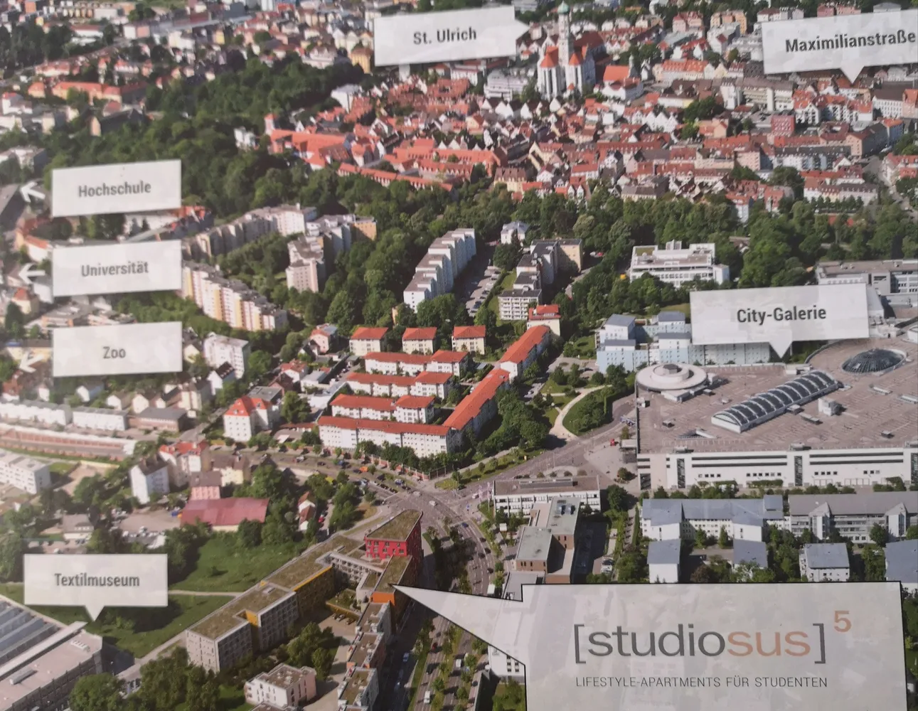 1 Zimmer Wohnung mit 22 m² in Augsburg – Bild 9
