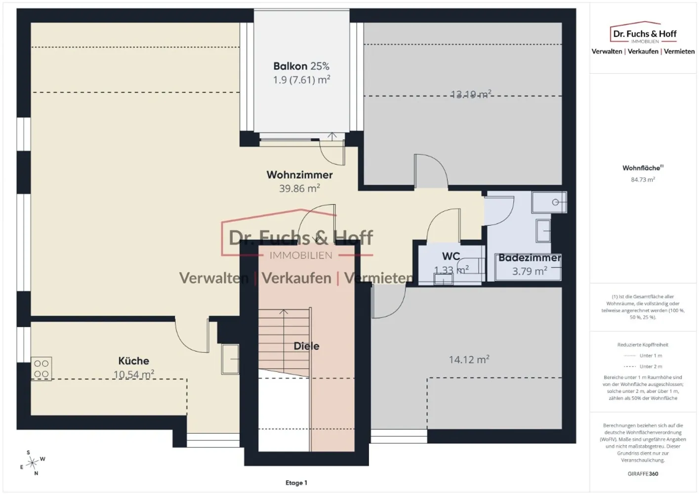 3 Zimmer Wohnung mit 85 m² in Kirchheim unter Teck – Bild 3