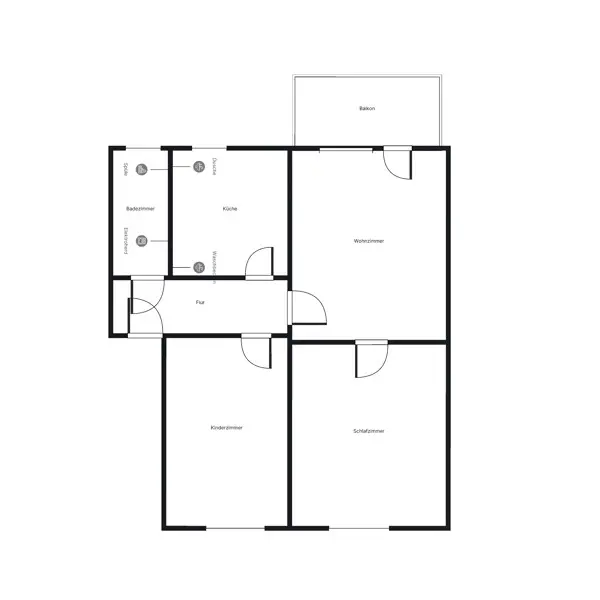 3 Zimmer Wohnung mit 58 m² in Bochum – Bild 5