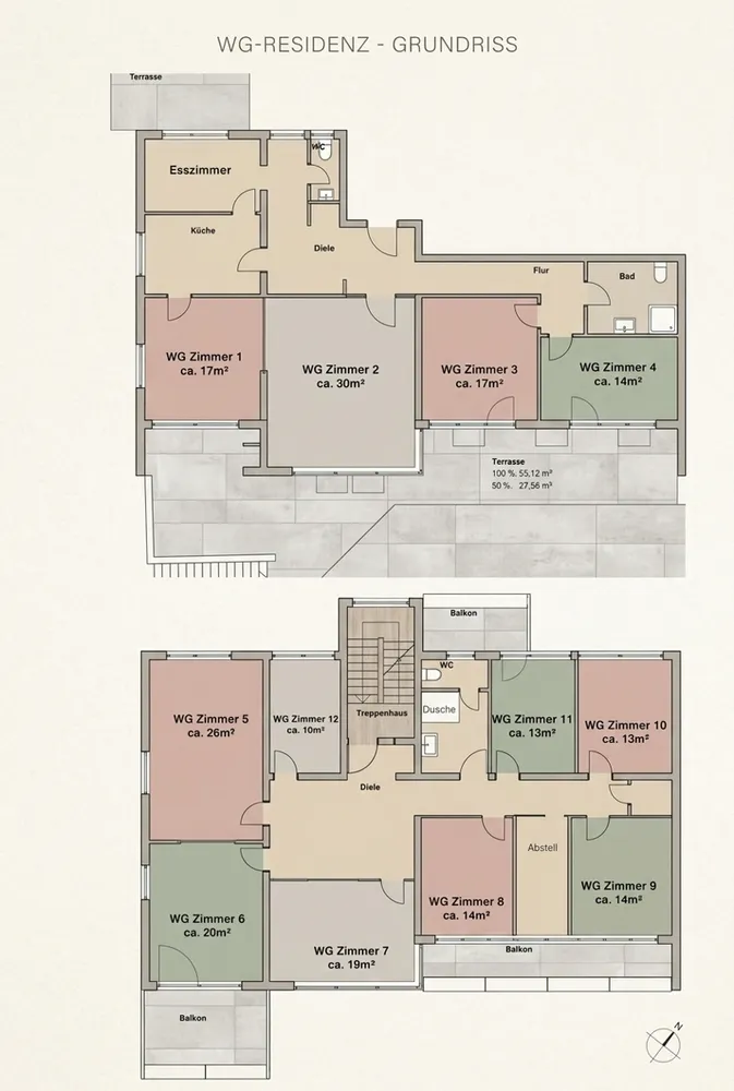 1 Zimmer Wohnung mit 25 m² in Darmstadt – Bild 9