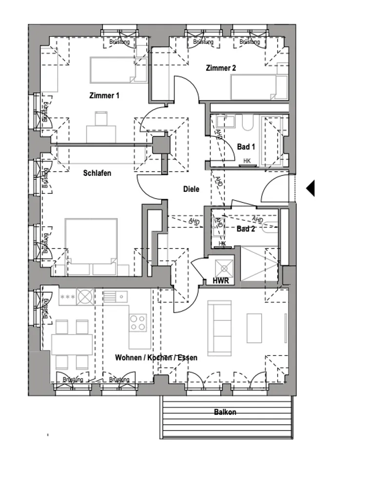 4 Zimmer Wohnung mit 96 m² in Berlin – Bild 7