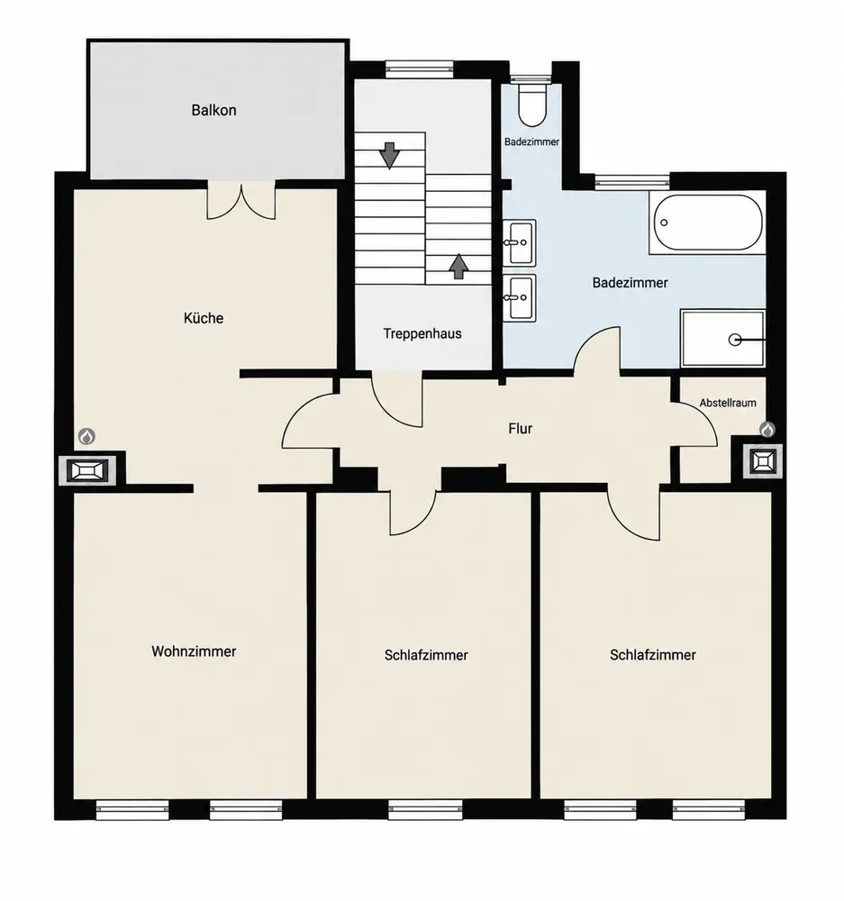 3 Zimmer Wohnung mit 86 m² in Essen – Bild 8