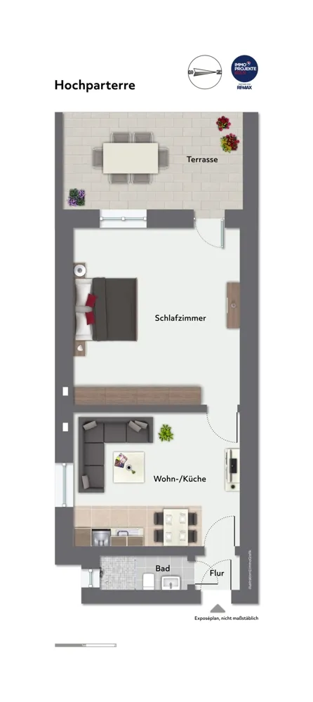 2 Zimmer Wohnung mit 42 m² in Köln – Bild 11
