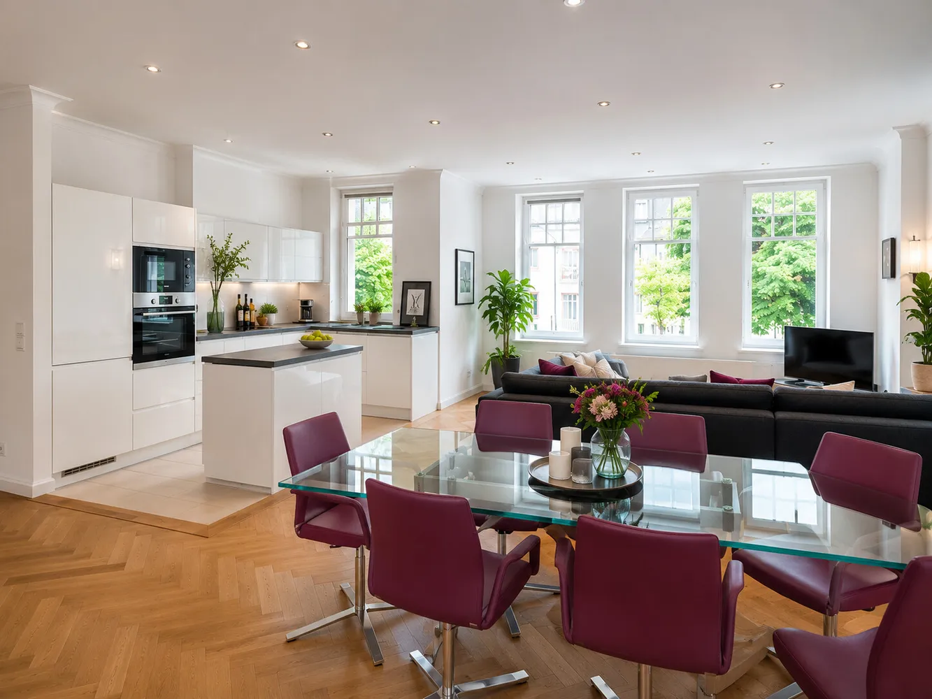 4 Zimmer Wohnung mit 143 m² in Frankfurt am Main – Bild 2