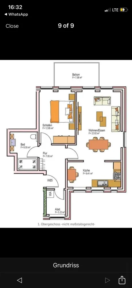 2 Zimmer Wohnung mit 65 m² in Münster – Bild 9