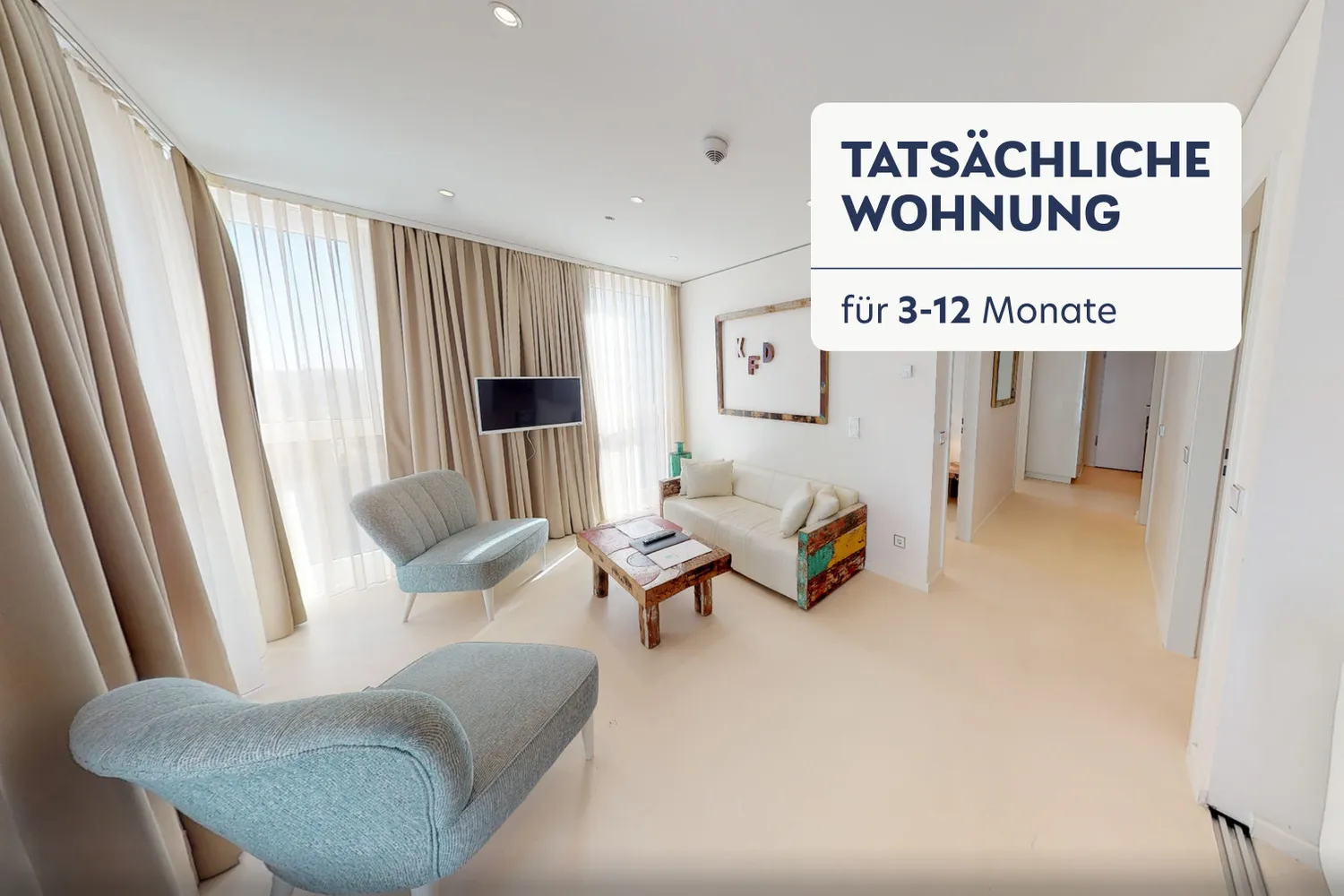 3 Zimmer Wohnung mit 55 m² in Berlin – Bild 1